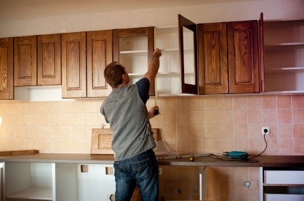 Cabinet refinishing in Wellesley Hills, MA